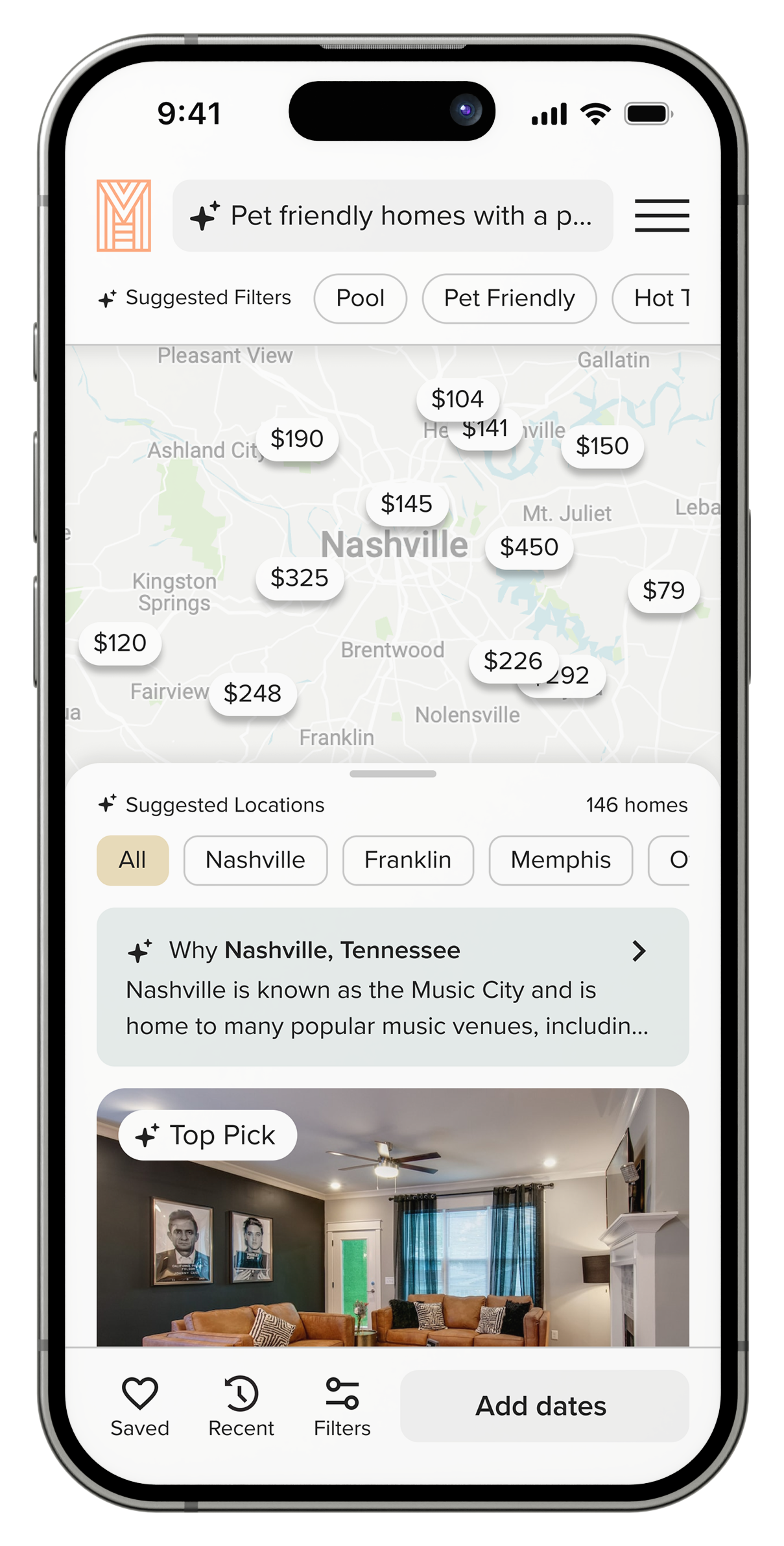 Marriott Blended AI Search Hero